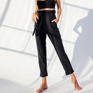 Carbon38 ONA Paper Bag Pants